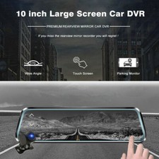 Car 10'' DVR Rear View Mirror