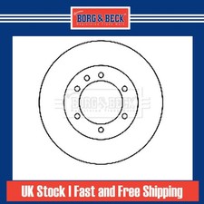 2x Brake Discs Vented For